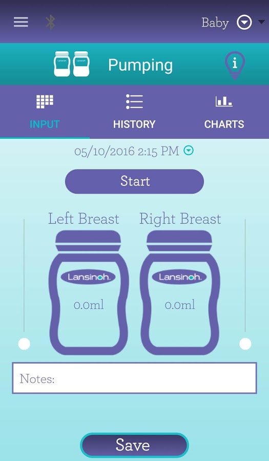 Lansinoh App Screenshot 1